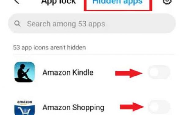 How To Lock Hide Apps In Redmi Open Hidden Apps In Redmi