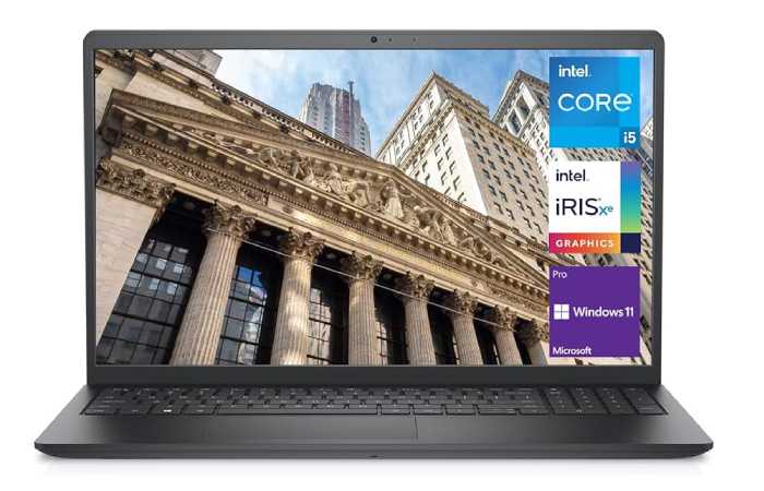 Dell Vostro 3000 Series 3520 Business Laptop, 15.6 FHD 120Hz Display, Intel Core i7-1255U, 16GB RAM, 512GB SSD, Webcam, Fingerprint Reader, Wi-Fi, HDMI, Windows 11 Pro, Black