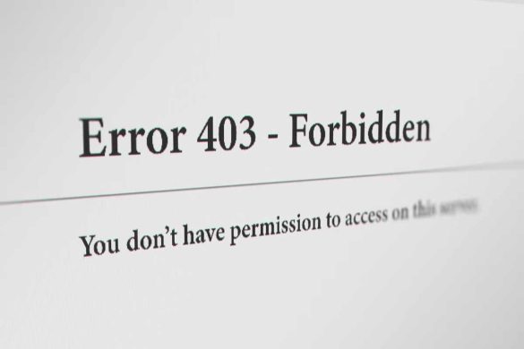 403 Forbidden Error